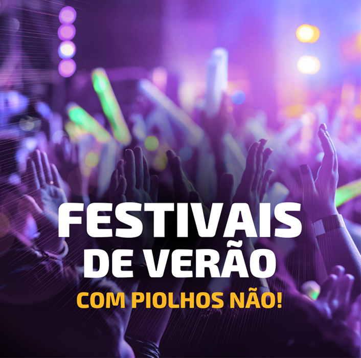 Preparado para os festivais de verão? 🎶 🎉