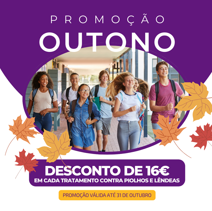 Outono Sem Piolhos! 🍁Desconto Especial