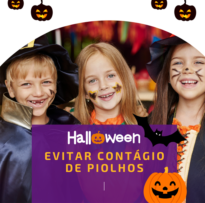 Como Evitar o Contágio de Piolhos no Halloween? 🎃