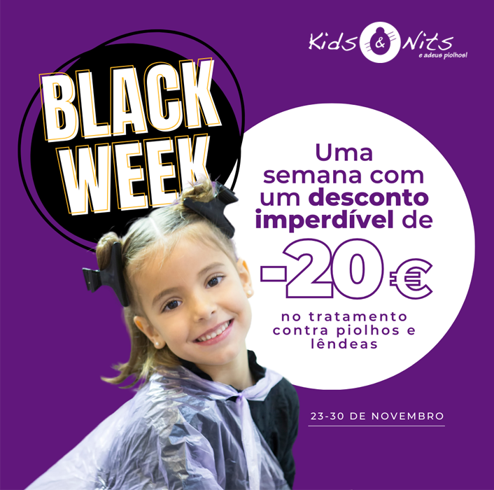 Black Week chegou à Kids & Nits! 