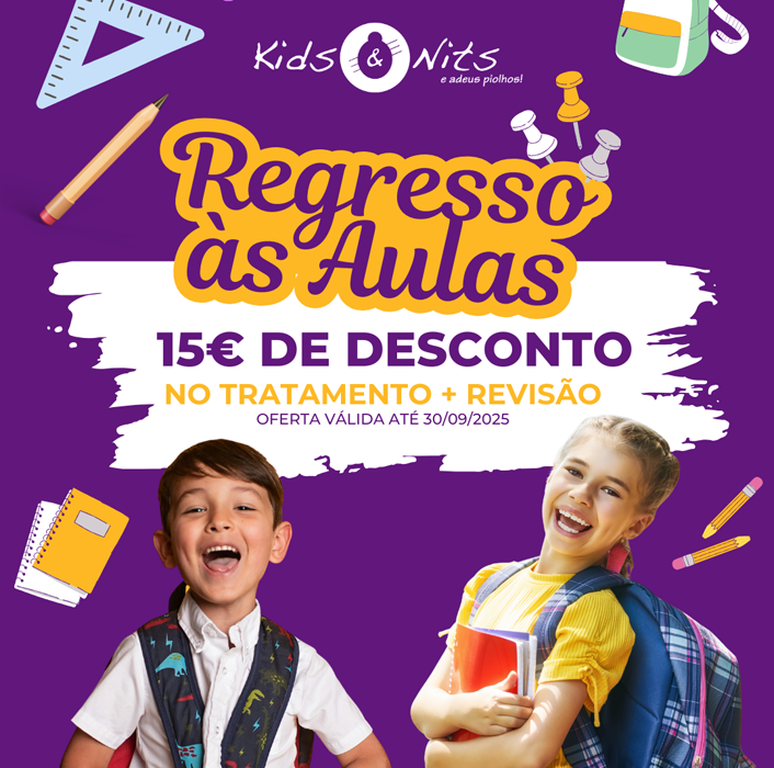 Regresso às Aulas = Regresso dos Piolhos?